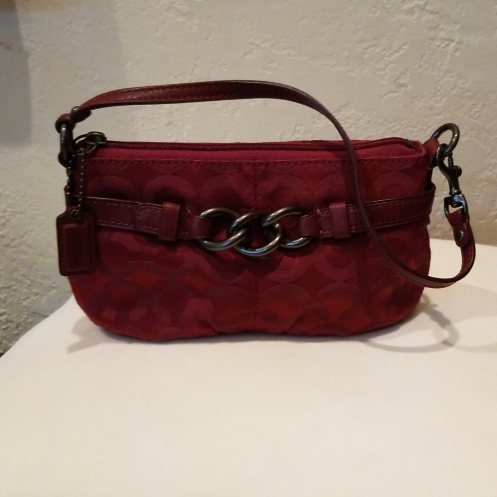 Authentic Coach mini handbag